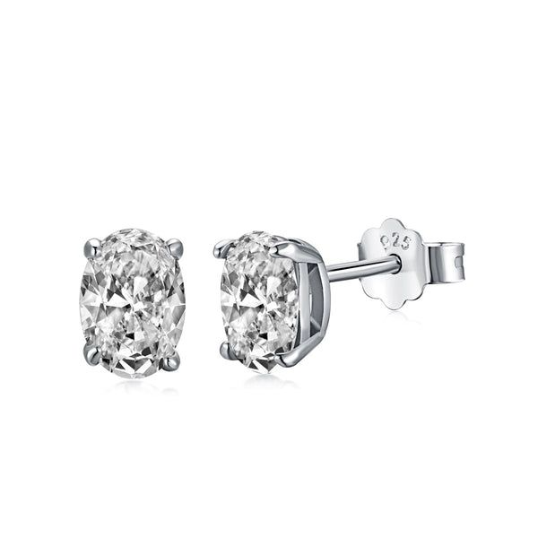 ˇSirae GemˇOval Classic Dignified Elegant Earrings