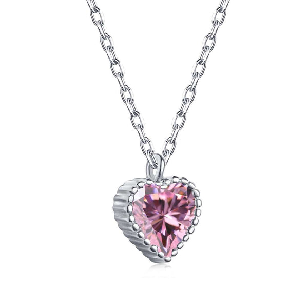 ˇSirae GemˇOrnate Heart Shape Necklace