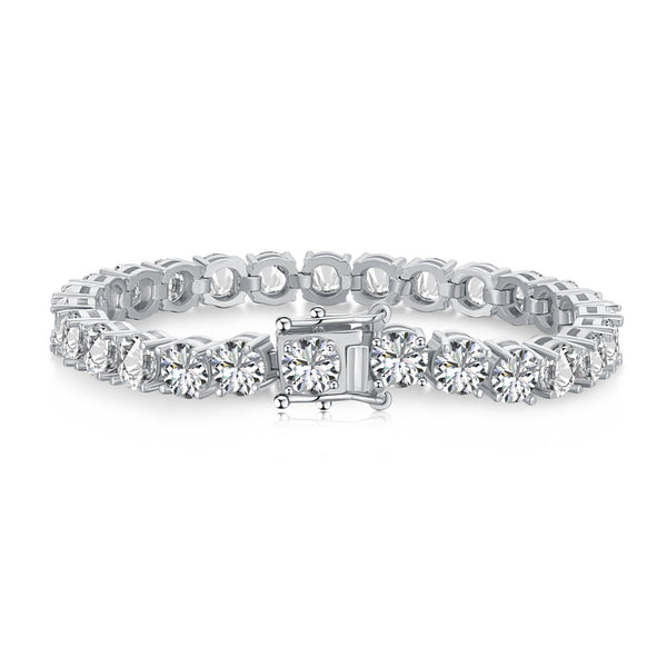 ˇSirae GemˇDazzling Round Cut Wedding Bracelet