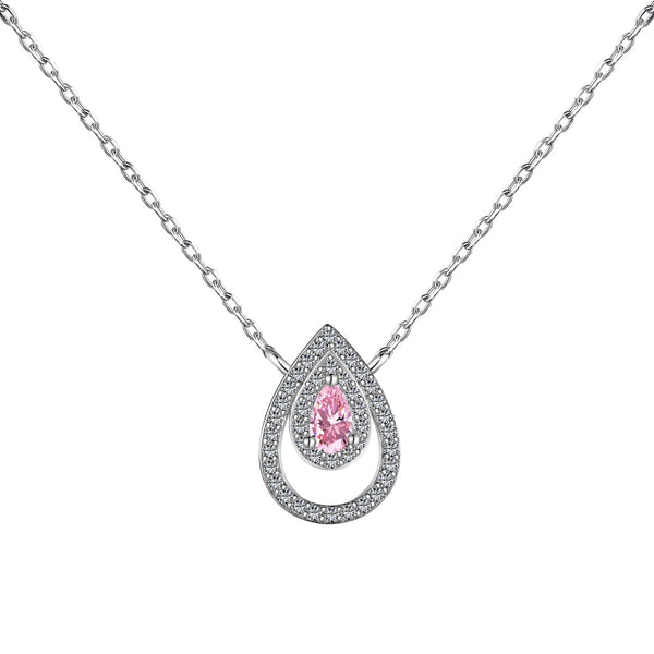 ˇSirae GemˇSparkling Pear Cut Necklace