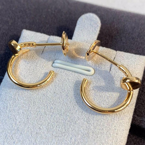 ˇSirae GemˇJUSTE EARRINGS PINK GOLD