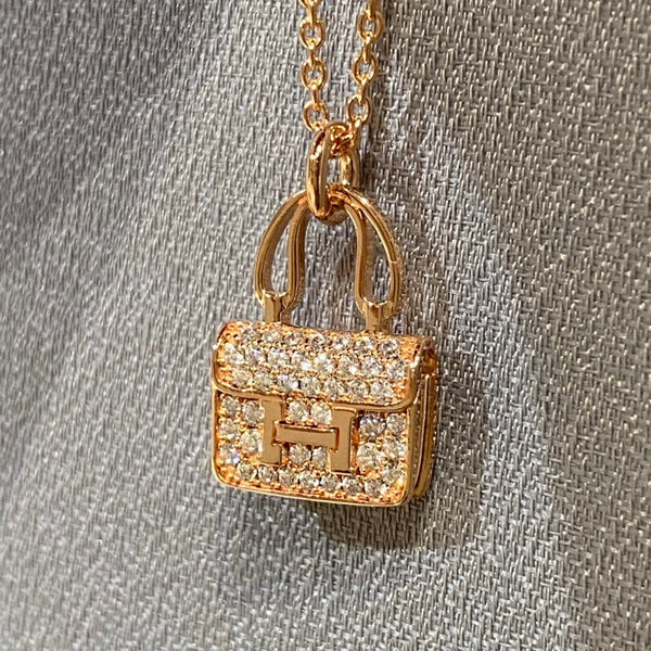 ˇSirae GemˇCONSTANCE PEDANT DIAMOND NECKLACE