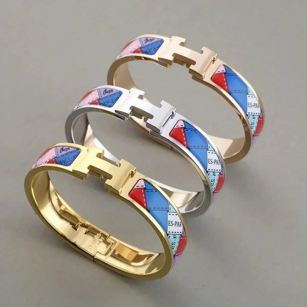 ˇSirae GemˇH BRACELET DOTTED BORDER 12MM