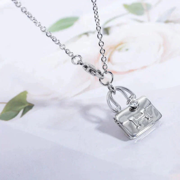 ˇSirae GemˇAMULETTE PEDANT SILVER NECKLACE