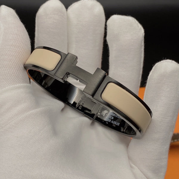 ˇSirae GemˇH BRACELET 12MM BLACK BEIGE CERAMIC