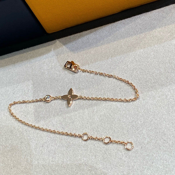 ˇSirae GemˇSTAR DIAMOND PINK GOLD BRACELET