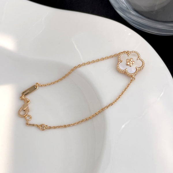 ˇSirae GemˇLUCKY SPRING ROSE GOLD MOP BRACELET