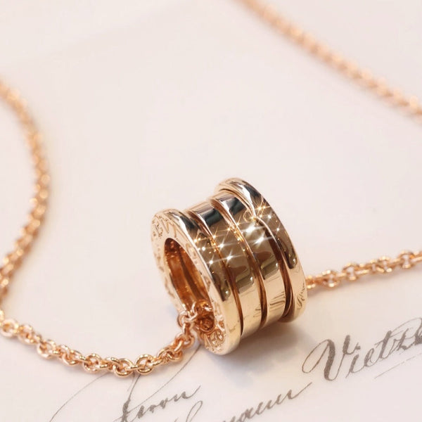 ˇSirae GemˇZERO 1 PINK GOLD NECKLACE