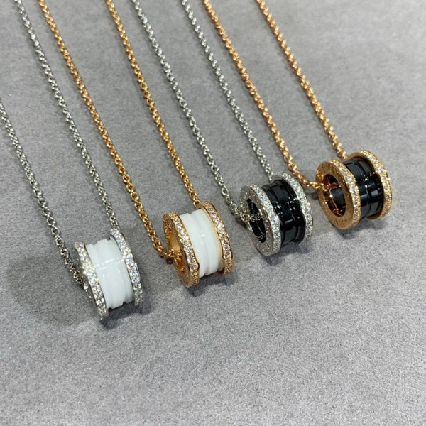 ˇSirae GemˇZERO 1 DIAMOND CERAMIC NECKLACE