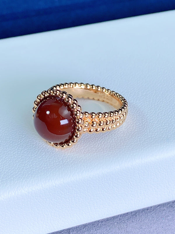 ˇSirae GemˇPERLEE COULEURS ROSE GOLD RING