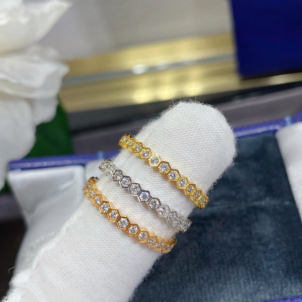 ˇSirae GemˇBEE LOVE DIAMOND PAVED SMALL RING