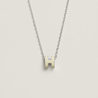 ˇSirae GemˇHM CLIC YELLOW ENAMEL GOLD NECKLACE