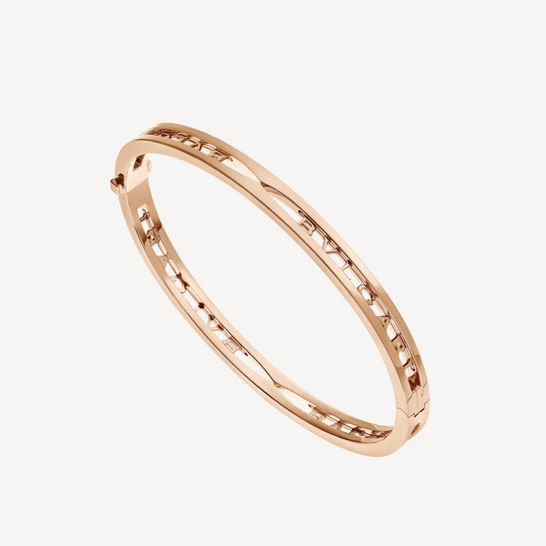ˇSirae GemˇZERO 1 SPIRAL LOGO PINK GOLD BRACELET