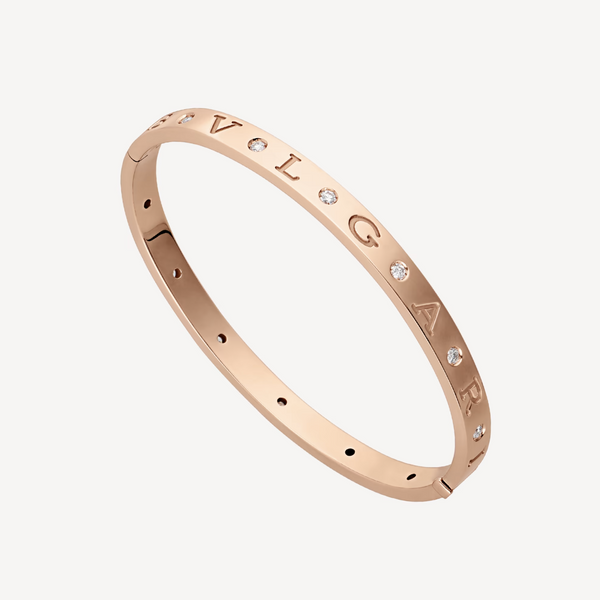 ˇSirae GemˇZERO 1 PINK GOLD 12 DIAMONDS BRACELET