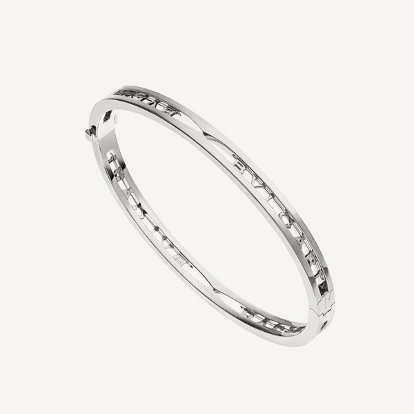 ˇSirae GemˇZERO 1 SPIRAL LOGO SILVER BRACELET