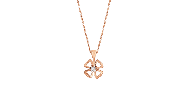 ˇSirae GemˇFIOREVER NECKLACE DIAMOND CENTER