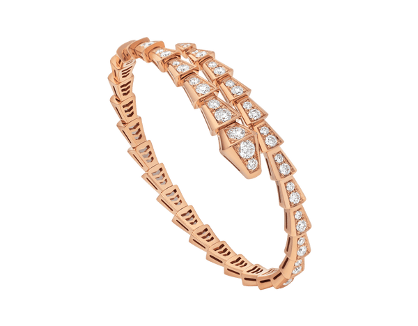 ˇSirae GemˇSERPENTI BRACELET 6.8MM PINK GOLD DIAMOND