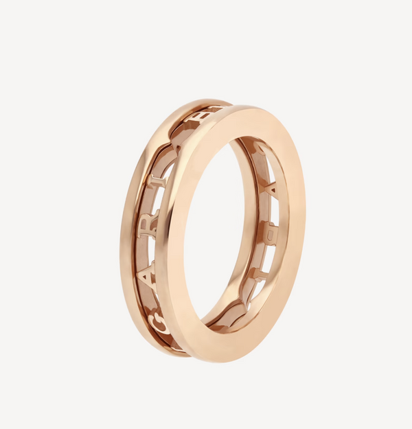 ˇSirae GemˇZERO 1 ONE-BAND WITH OPENWORK LOGO SPIRAL RING
