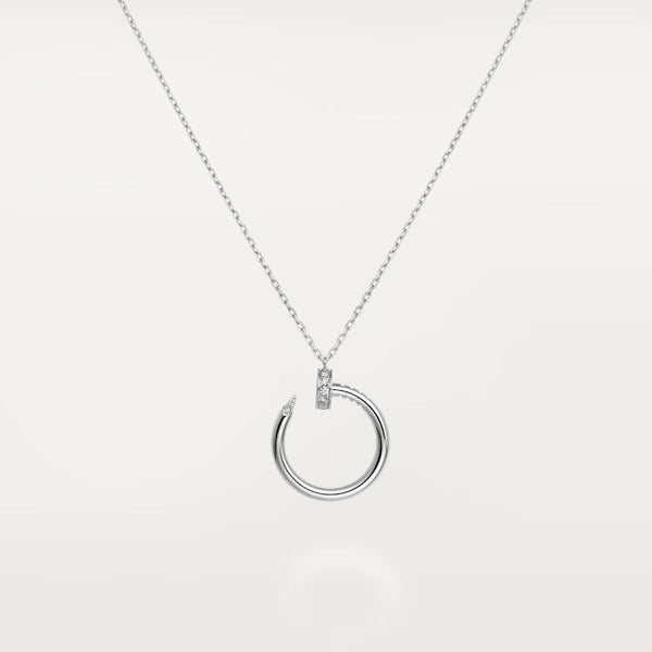 ˇSirae GemˇJUSTE NECKLACE SILVER