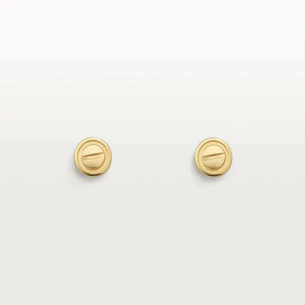 ˇSirae GemˇLOVE EARRINGS GOLD 10MM