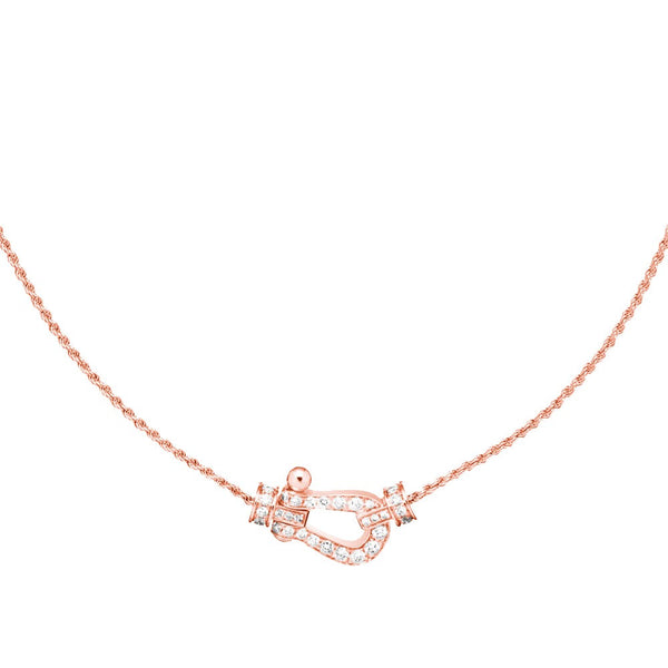 ˇSirae GemˇFORCE 10 PINK GOLD DIAMOND NECKLACE