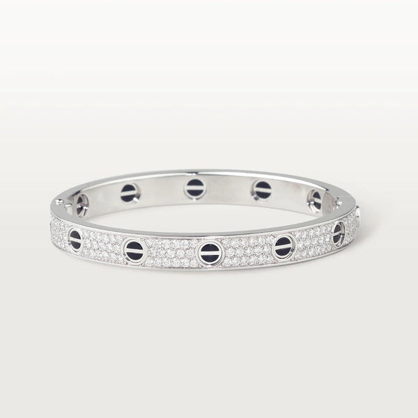 ˇSirae GemˇLOVE BRACELET 6.1MM DIAMOND-PAVED CERAMIC