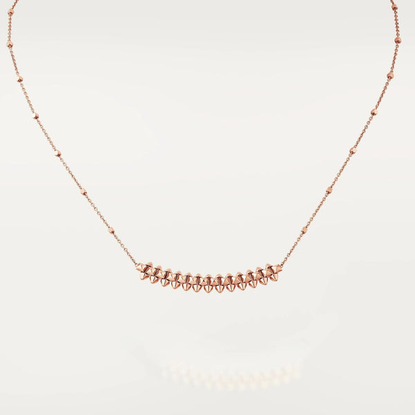 ˇSirae GemˇCLASH PINK GOLD NECKLACE