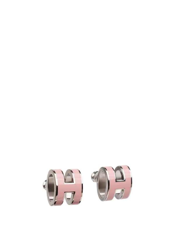 ˇSirae GemˇMINI POP H SILVER EARRINGS PINK