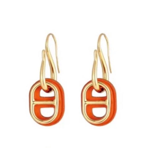 ˇSirae GemˇHM O'MAILLON GOLD EARRINGS