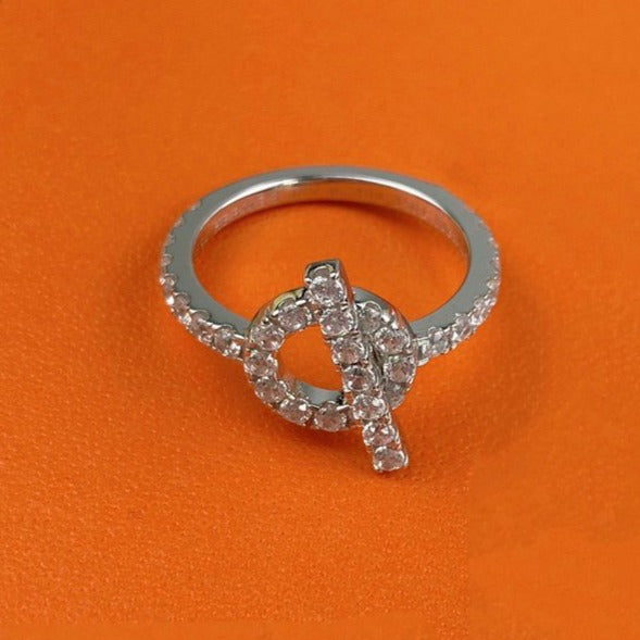 ˇSirae GemˇECHAPPEE RING SILVER DIAMOND