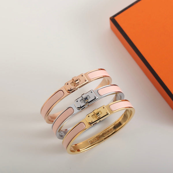 ˇSirae GemˇHM KELLY LIGHT PINK BRACELET