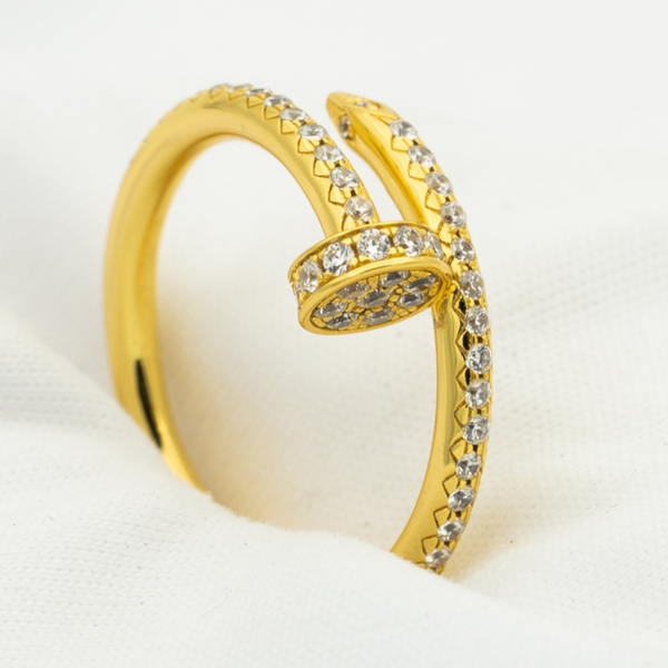 ˇSirae GemˇJUSTE RING 1.8MM GOLD DIAMONDS
