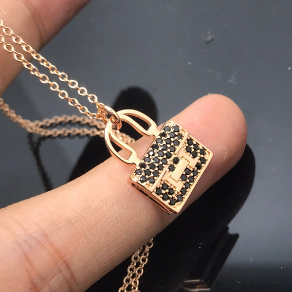 ˇSirae GemˇHM NECKLACE ARRIVAL BLACK DIAMOND