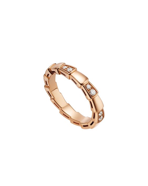 ˇSirae GemˇSERPENTI RING PINK GOLD  3MM