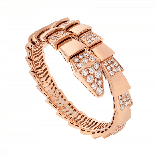 ˇSirae GemˇSERPENTI BRACELET ROSE GOLD DIAMOND