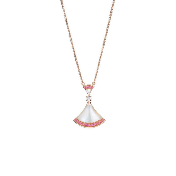 ˇSirae GemˇDREAM NECKLACE MOP PINK DIAMOND