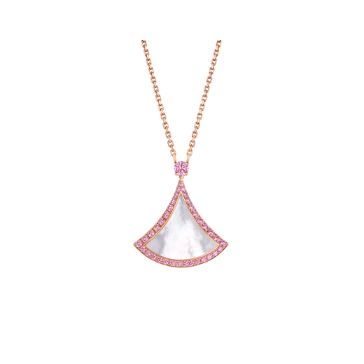 ˇSirae GemˇDREAM NECKLACE MOP DIAMOND PINK