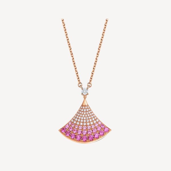 ˇSirae GemˇDREAM NECKLACE PINK GOLD PINK DIAMOND