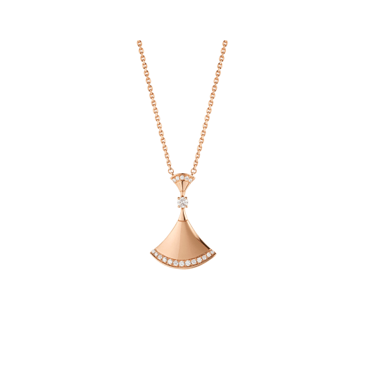 ˇSirae GemˇDREAM NECKLACE PINK GOLD DIAMOND