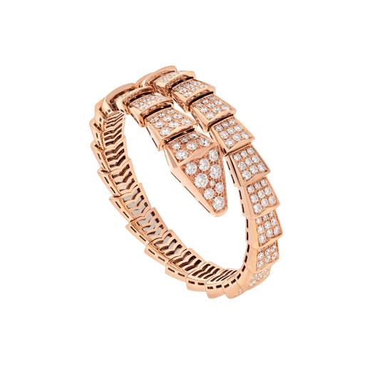 ˇSirae GemˇSERPENTI BRACELET 8MM PINK GOLD DIAMOND