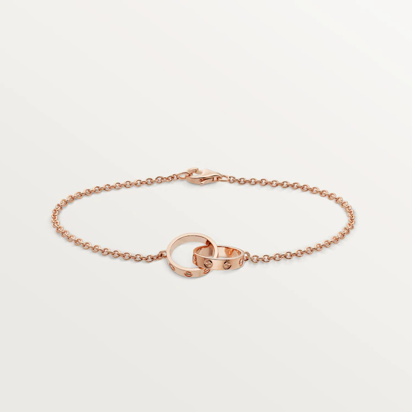ˇSirae GemˇLOVE BRACELET DOUBLE RING
