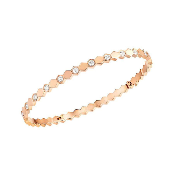 ˇSirae GemˇBEE LOVE PINK GOLD DIAMOND BRACELET