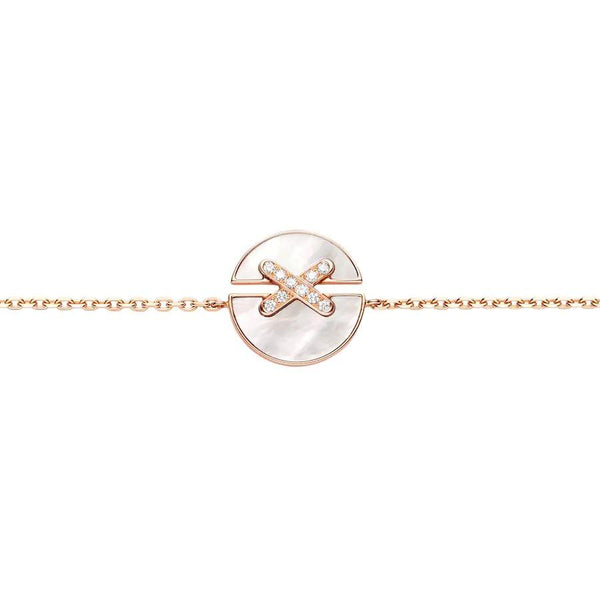ˇSirae GemˇJEUX DE BRACELET MOP PINK GOLD DIAMONDS