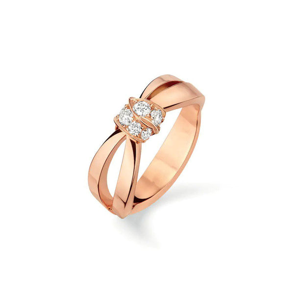 ˇSirae GemˇLIENS RING PINK GOLD DIAMOND