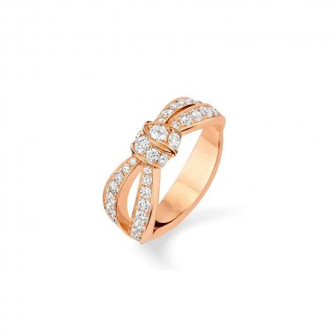 ˇSirae GemˇLIENS ROSE GOLD DIAMOND RING