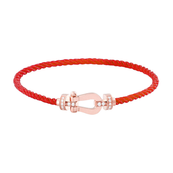 ˇSirae GemˇFORCE 10 HALF DIAMOND PINK GOLD RED CORDERI LARGE AND MEDIUM MODEL