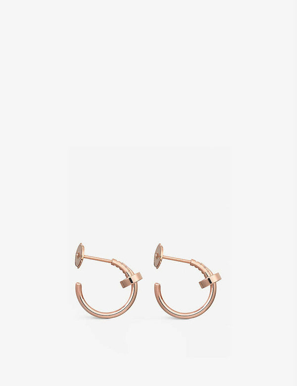 ˇSirae GemˇJUSTE EARRINGS PINK GOLD