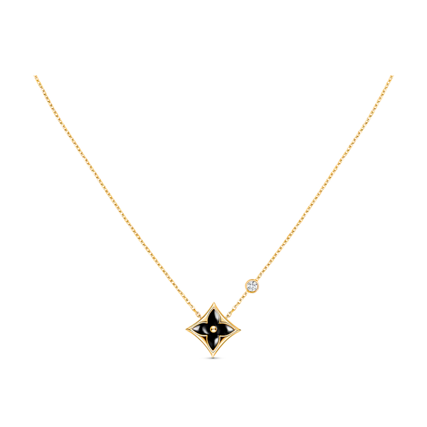 ˇSirae GemˇSTAR BLACK MOP NECKLACE