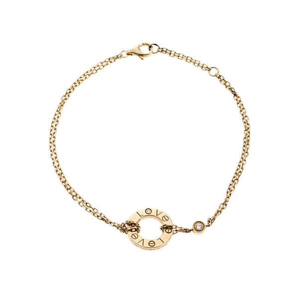 ˇSirae GemˇLOVE BRACELET 2 DIAMOND