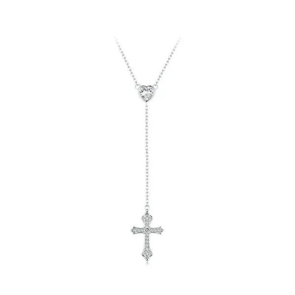 ˇSirae GemˇDelicate Heart-shaped Pendant Necklace